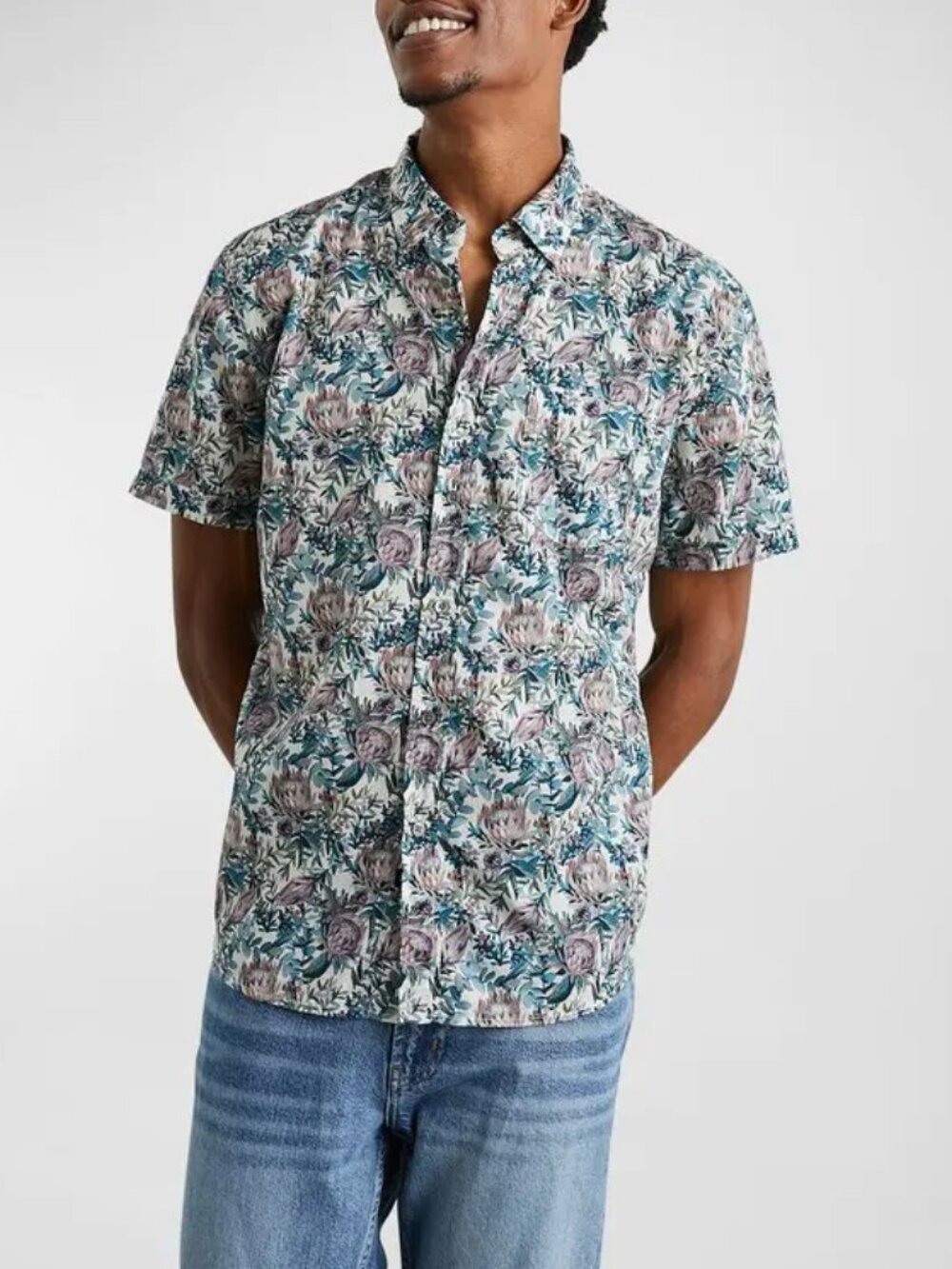 Rails Floral Short Sleeve Shirt Men’s Size XXL Summer Travel